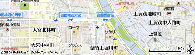 京都府京都市北区大宮上ノ岸町53周辺の地図