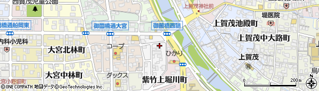 京都府京都市北区大宮上ノ岸町57周辺の地図