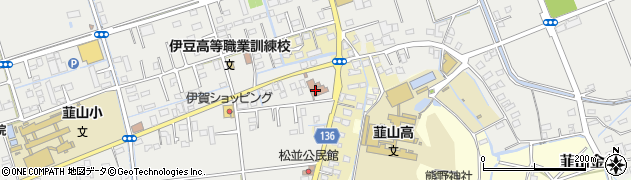 伊豆の国市市民課韮山支所周辺の地図