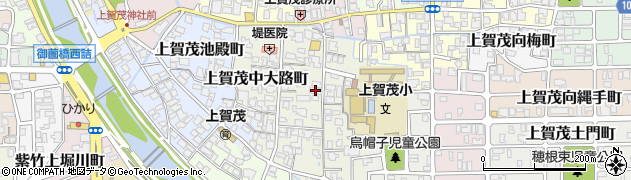京都府京都市北区上賀茂南大路町34周辺の地図