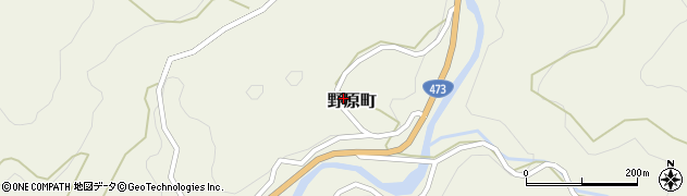 愛知県豊田市野原町西周辺の地図