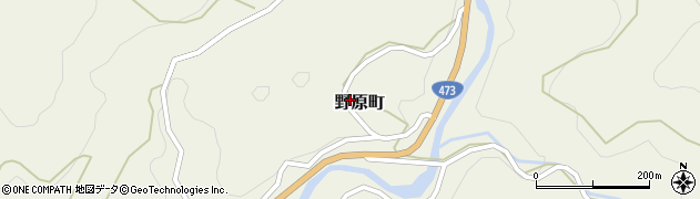 愛知県豊田市野原町（西）周辺の地図
