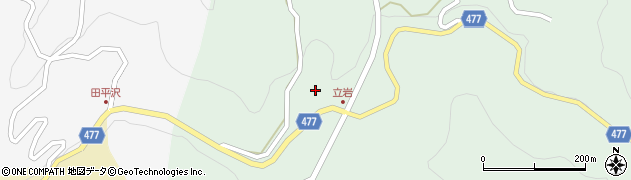 愛知県豊田市立岩町（ゴウド）周辺の地図