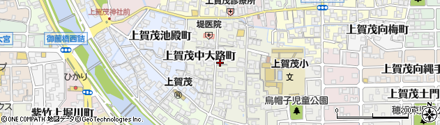 京都府京都市北区上賀茂南大路町9周辺の地図