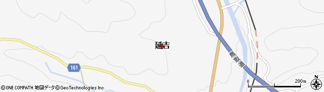 兵庫県佐用町（佐用郡）延吉周辺の地図
