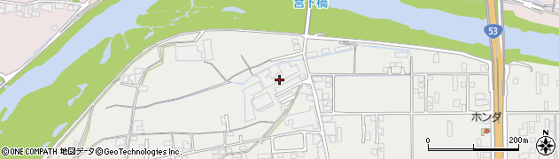 安藤塾　西教室周辺の地図