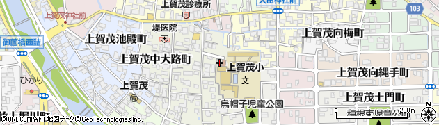 京都府京都市北区上賀茂南大路町27周辺の地図