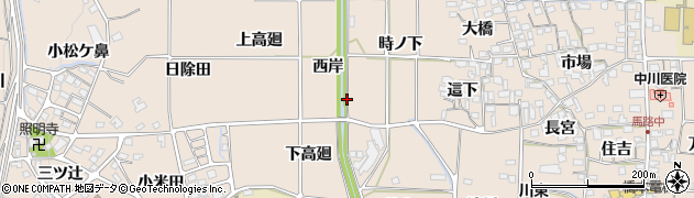 京都府亀岡市馬路町（西岸）周辺の地図