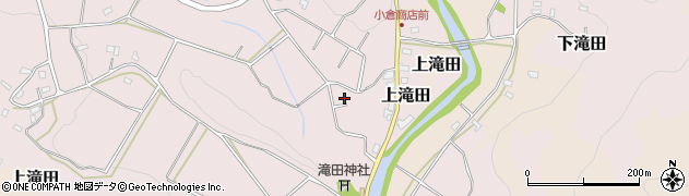 千葉県南房総市下滝田34周辺の地図