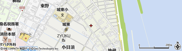 三重県桑名市地蔵172周辺の地図