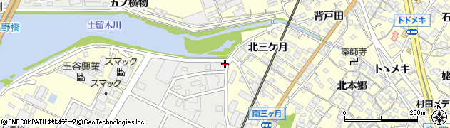 愛知県東海市浅山3丁目13周辺の地図