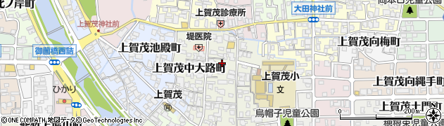 京都府京都市北区上賀茂南大路町7周辺の地図