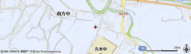 岡山県津山市南方中1120周辺の地図