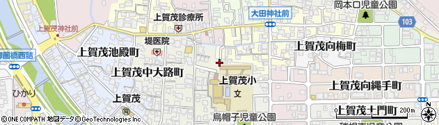 京都府京都市北区上賀茂南大路町26周辺の地図