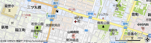 三重県桑名市西鍋屋町12周辺の地図