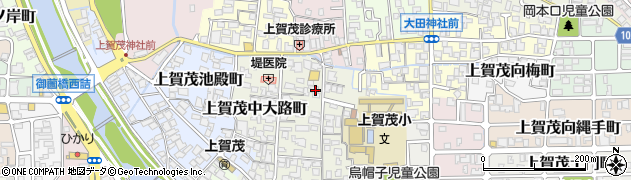京都府京都市北区上賀茂南大路町21周辺の地図