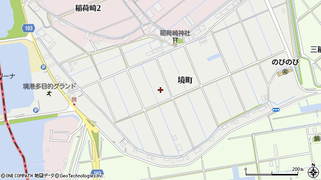 〒498-0055 愛知県弥富市境町の地図