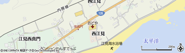 株式会社おどや　江見店周辺の地図