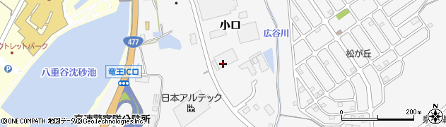 飛騨運輸株式会社　竜王支店周辺の地図