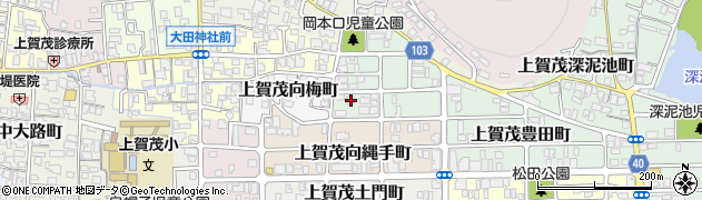 京都府京都市北区上賀茂岡本口町37周辺の地図