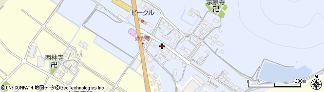 滋賀県野洲市妙光寺139周辺の地図