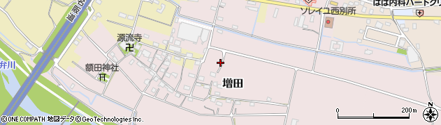 三重県桑名市増田周辺の地図