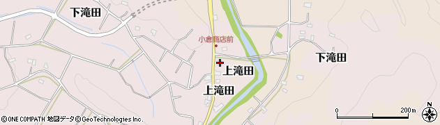 千葉県南房総市下滝田9周辺の地図