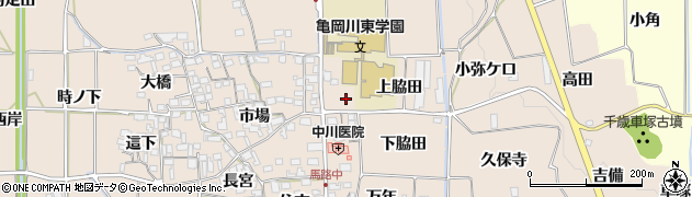 京都府亀岡市馬路町上脇田周辺の地図