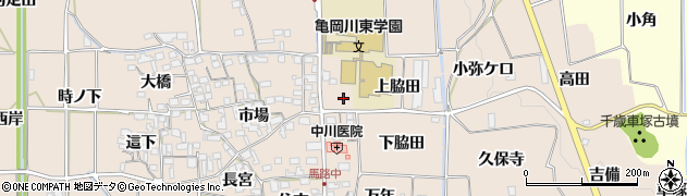 京都府亀岡市馬路町（上脇田）周辺の地図