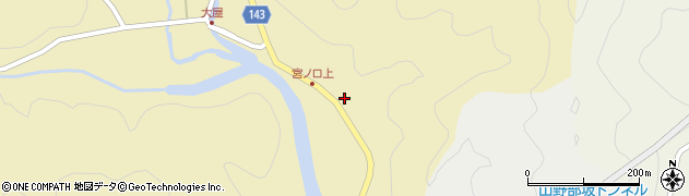 兵庫県多可郡多可町八千代区大屋115周辺の地図