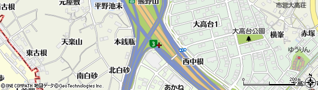 愛知県名古屋市緑区大高町南銭瓶周辺の地図