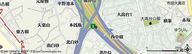 愛知県名古屋市緑区大高町（南銭瓶）周辺の地図