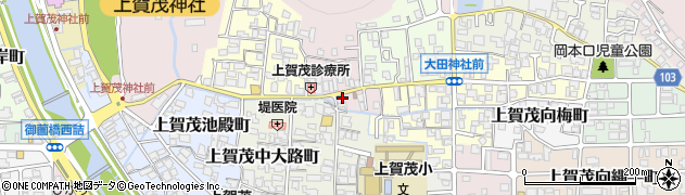 京都府京都市北区上賀茂藤ノ木町31周辺の地図