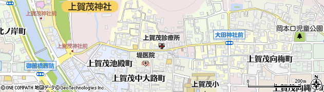 京都府京都市北区上賀茂藤ノ木町21周辺の地図
