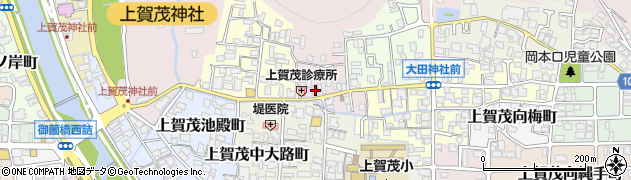 京都府京都市北区上賀茂藤ノ木町23周辺の地図