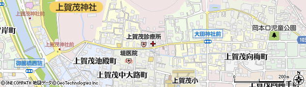 京都府京都市北区上賀茂藤ノ木町24周辺の地図