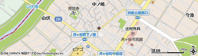 愛知県刈谷市井ケ谷町中前田13周辺の地図