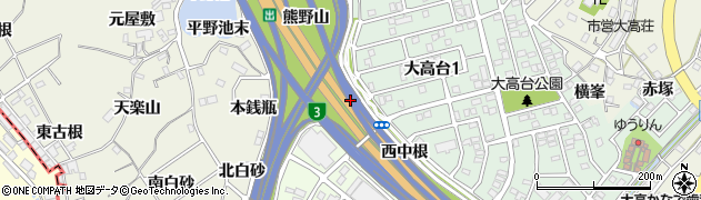 愛知県名古屋市緑区大高町北銭瓶周辺の地図