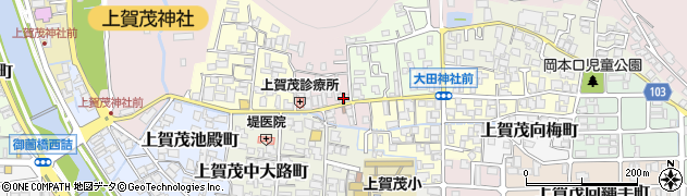 京都府京都市北区上賀茂藤ノ木町29周辺の地図