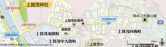 京都府京都市北区上賀茂藤ノ木町28周辺の地図