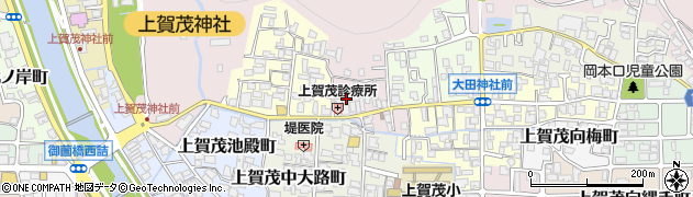 京都府京都市北区上賀茂藤ノ木町22周辺の地図