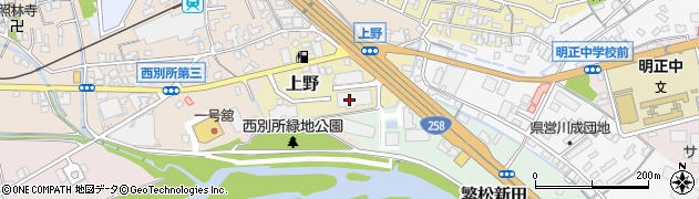 三重精機株式会社　第一工場周辺の地図