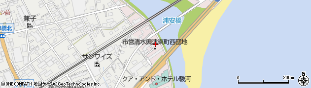 静岡県静岡市清水区興津東町1210周辺の地図