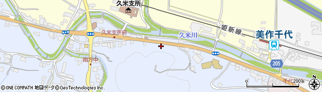 岡山県津山市南方中1700周辺の地図