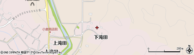 千葉県南房総市下滝田1590周辺の地図