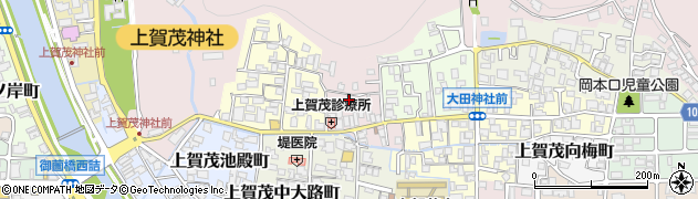 京都府京都市北区上賀茂藤ノ木町18周辺の地図