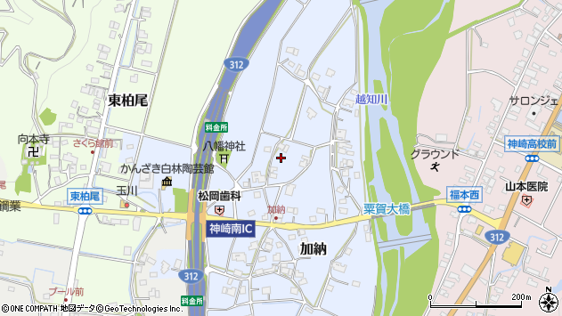 〒679-2421 兵庫県神崎郡神河町加納の地図
