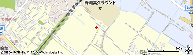 達磨周辺の地図