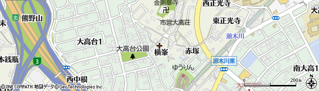 愛知県名古屋市緑区大高町赤塚2周辺の地図