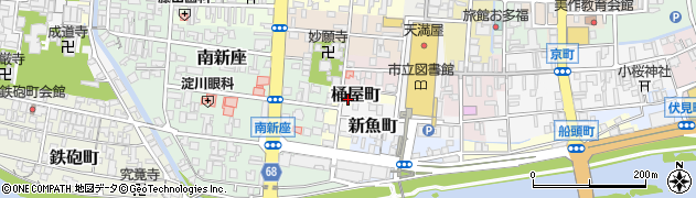 岡山県津山市桶屋町13周辺の地図